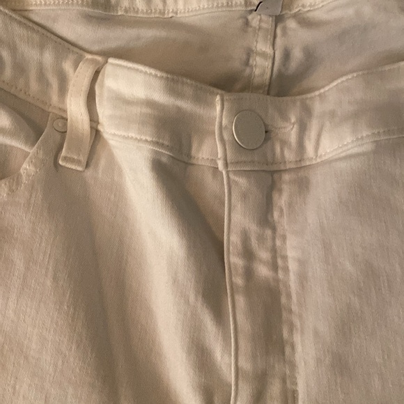 Lane Bryant White Cropped Ankle Jeans size 20 - Picture 5 of 8